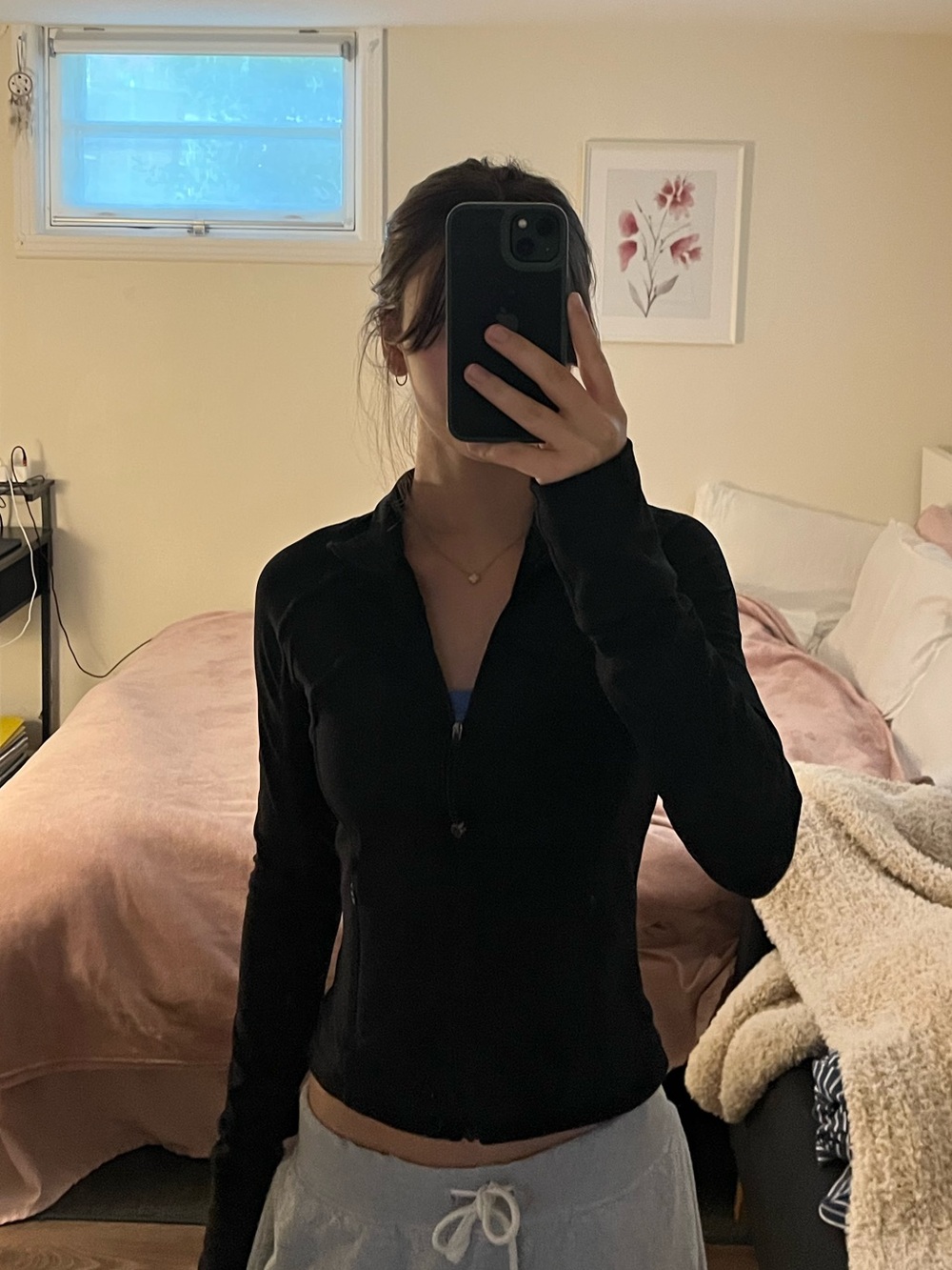 Lululemon Black BBL Zip-Up Jacket